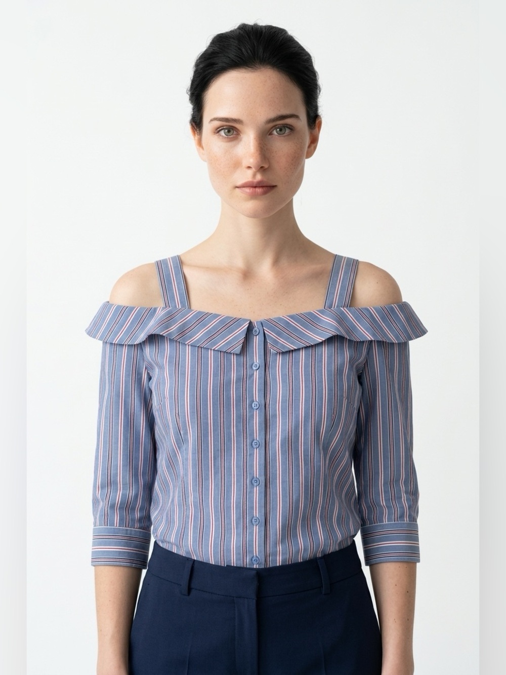 ✌️4 for $20✌️ Cold shoulder shirt